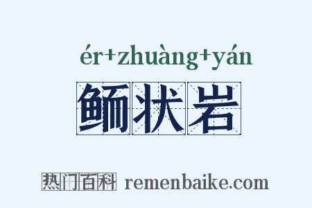 鲕状岩是什么意思的图片